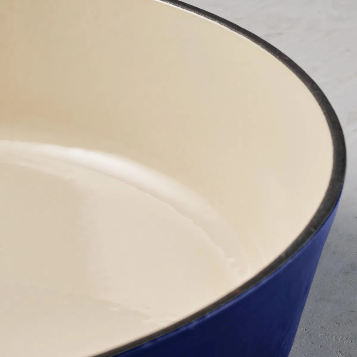 Tramontina Padella Bassa in Ghisa Smaltata Blu Bestow 30 cm 3,8 L