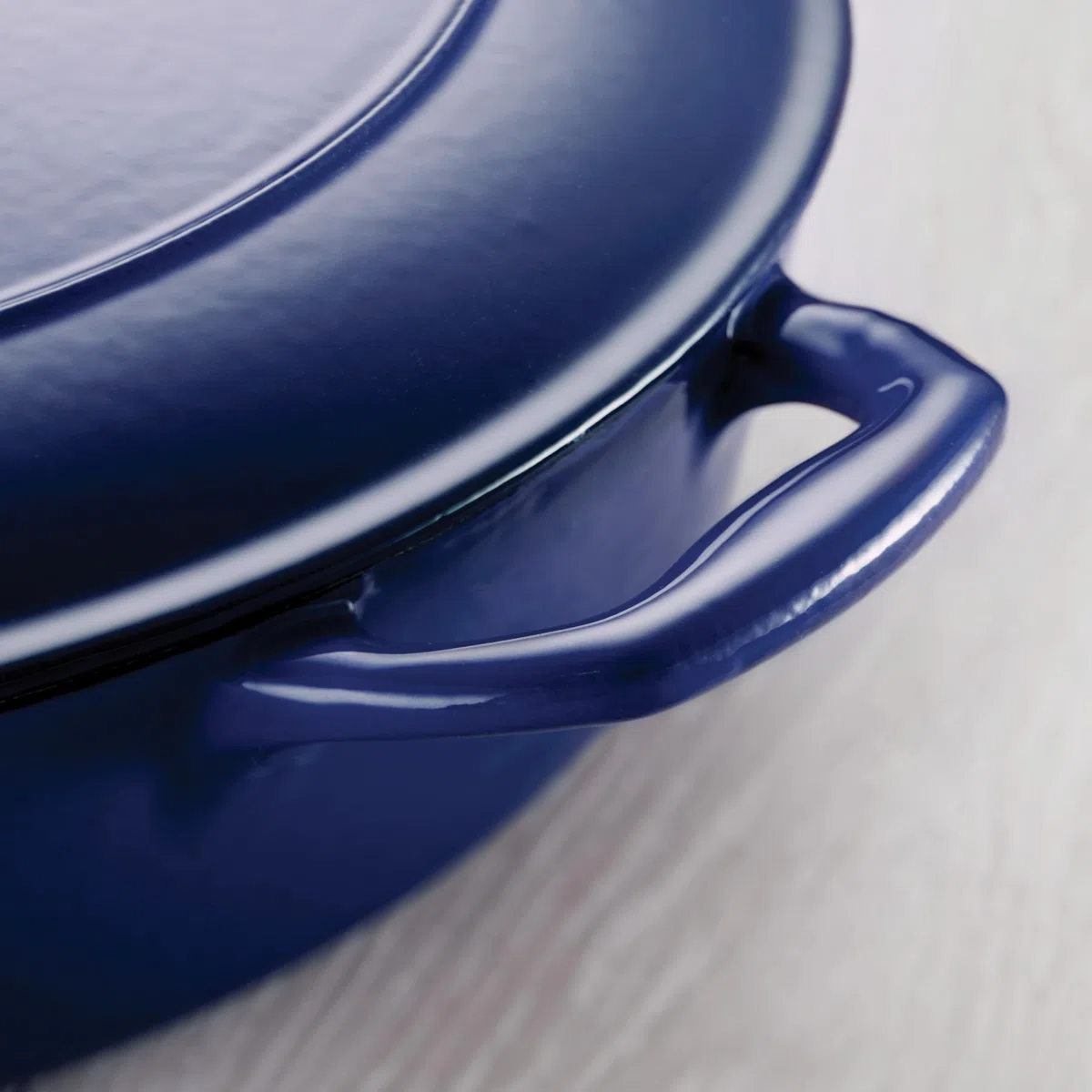 Tramontina Padella Bassa in Ghisa Smaltata Blu Bestow 30 cm 3,8 L